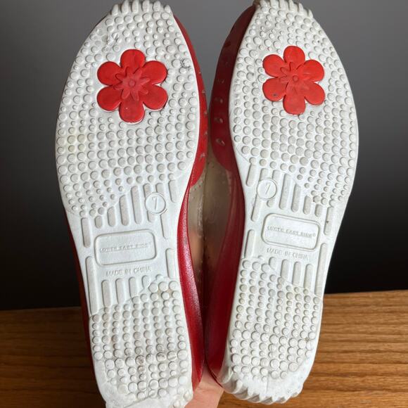 Y2K Vintage Red Jelly Clogs Transparent Strap Slip Ons Retro 90s Size 7 - Picture 3 of 7